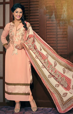 Make fashionable addition to your wardrobe with designer collection of Women's Salwar Suits.