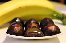 Banán-karamell bonbon