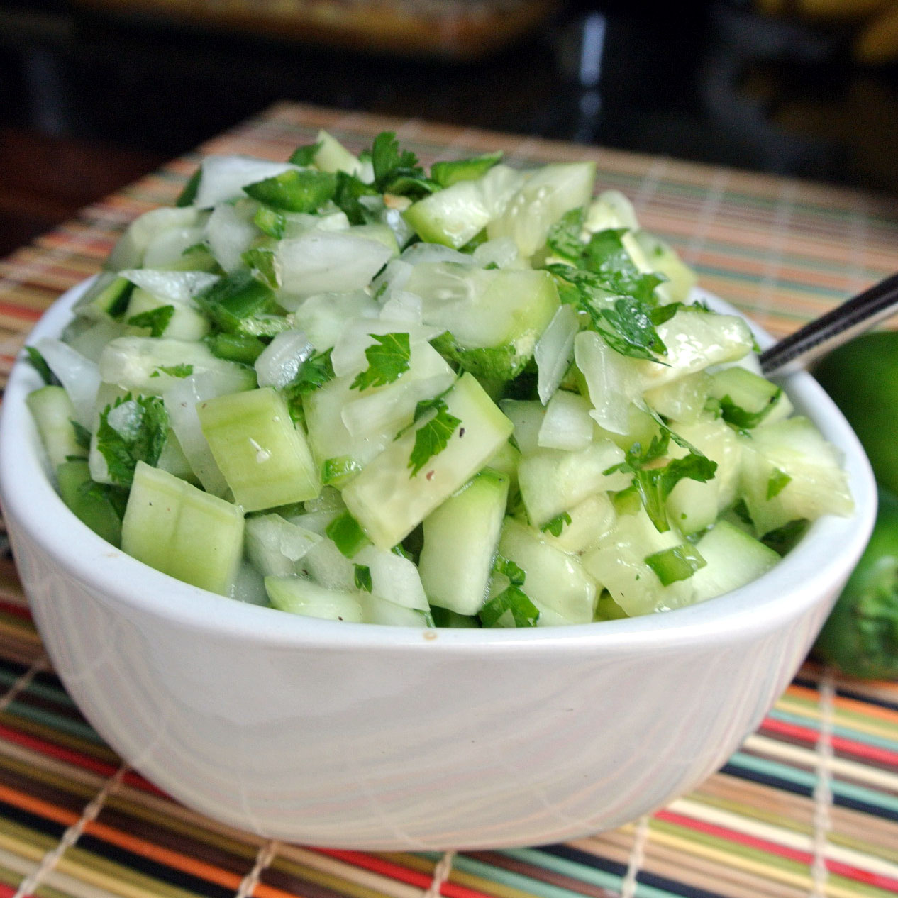 Mom, What's For Dinner?: Cucumber Salsa