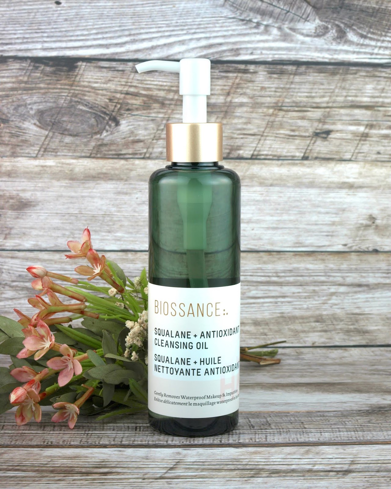 Biossance | Squalane + Antioxidant Cleansing Oil, Squalane + Probiotic Gel  Moisturizer, Squalane + Peptide Eye Gel: Review | The Happy Sloths: Beauty,  Makeup, and Skincare Blog with Reviews and Swatches