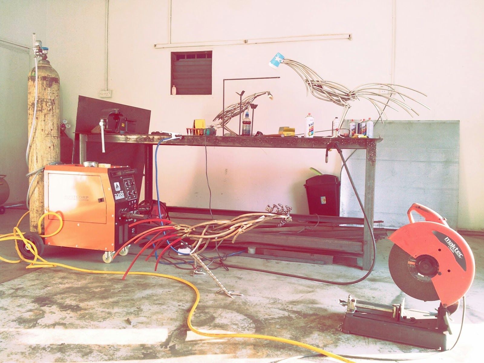 Nizamsculpture Studio Metal Art Project