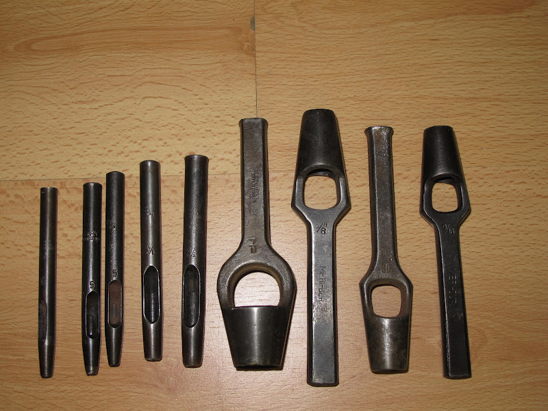 CKD Boats Roy Mc Bride Making holes in gaskets with hole punches