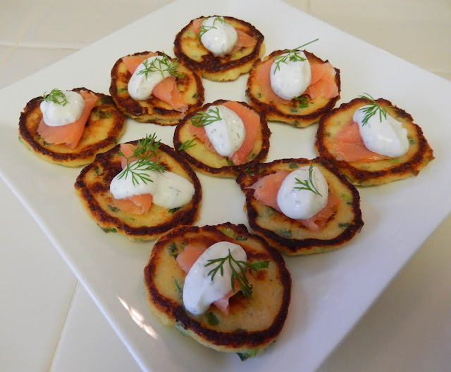 Potato Pancake with No Potato Low Carb Appetizer Party Foods Recipes