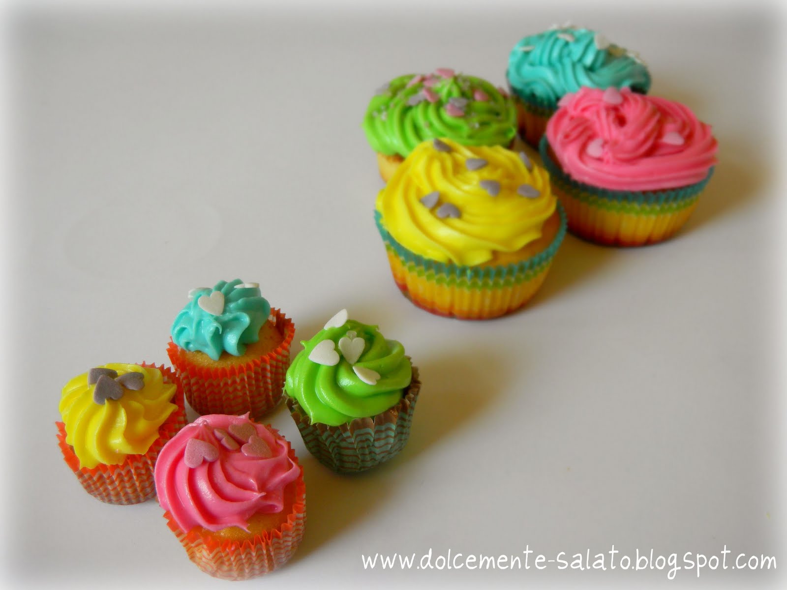 DOLCEmente SALATO Cupcakes con frosting di philadelphia