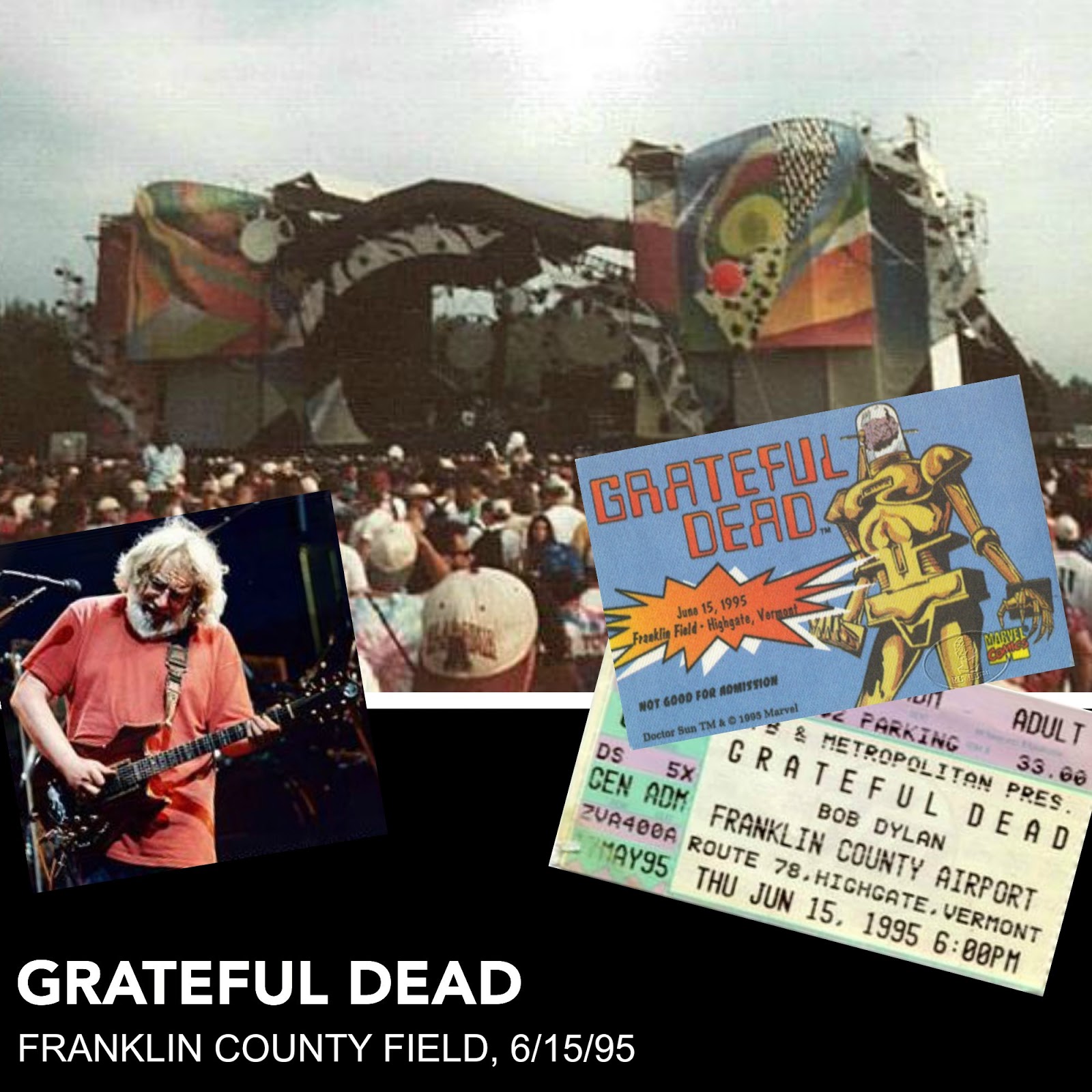 John's Custom Grateful Dead Album Cover Art