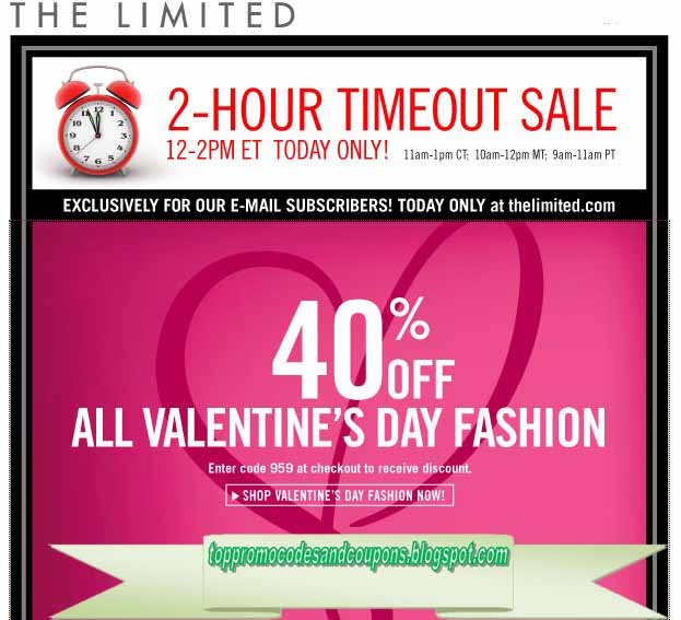 Free Promo Codes and Coupons 2021 The Limited Coupons