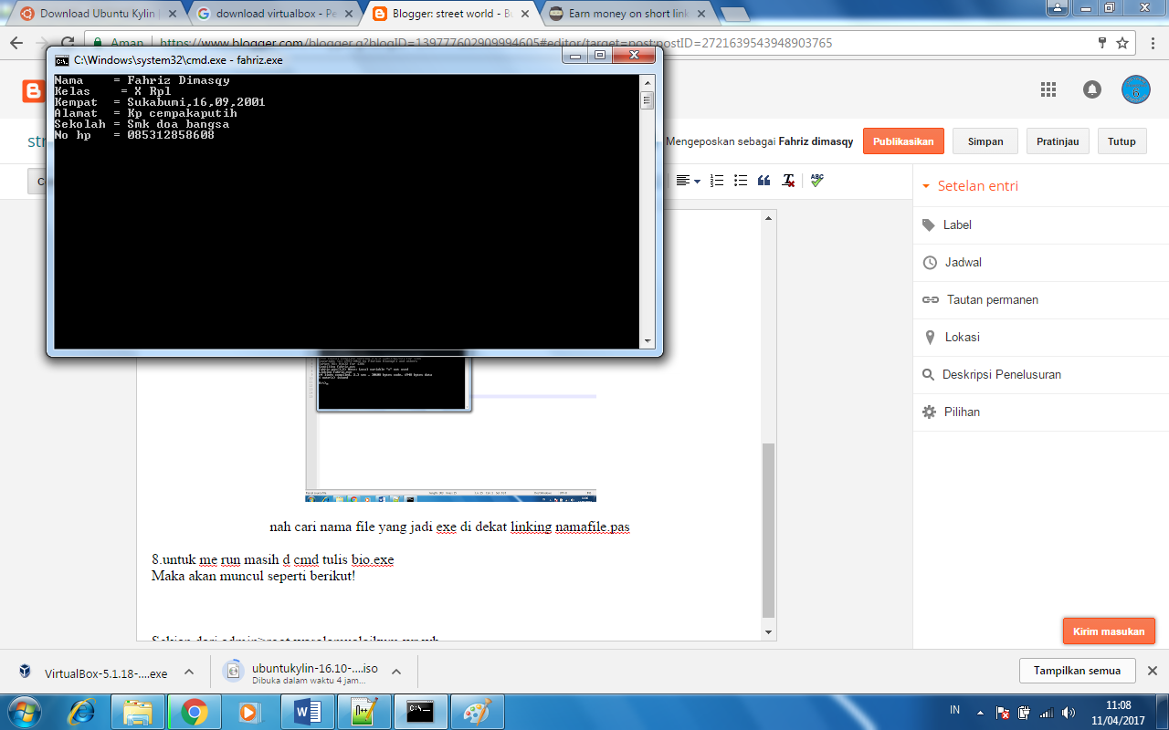 Junior programingindo Cara coding pascal di notepad ++ dan compile,and