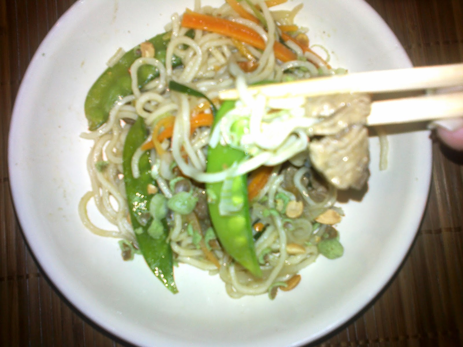 Otaku Family Rinder Wasabi Wok mit MieNudeln ich habs nachgekocht!