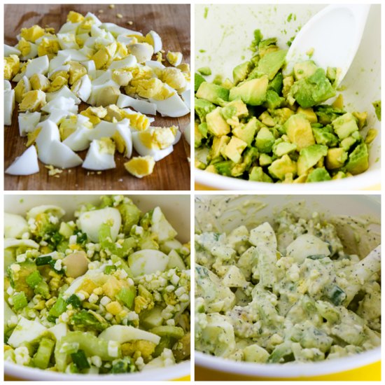 Kalyn's Kitchen® LowCarb and High Protein Avocado Egg Salad (with