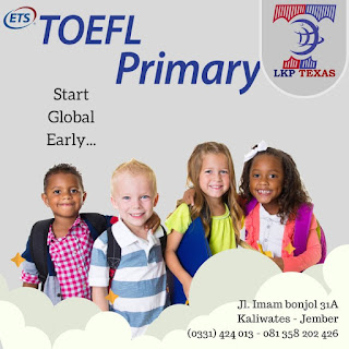 LKP Texas: TOEFL Primary dan Junior Terakreditasi Resmi