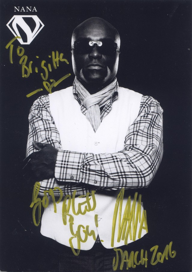 Nana Rapper autograph Bitta: Nana (Darkman)