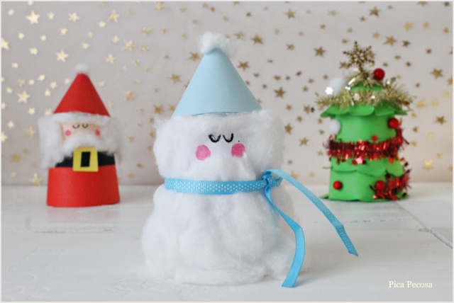 adorno-navideño-diy-vaso-carton-reciclado