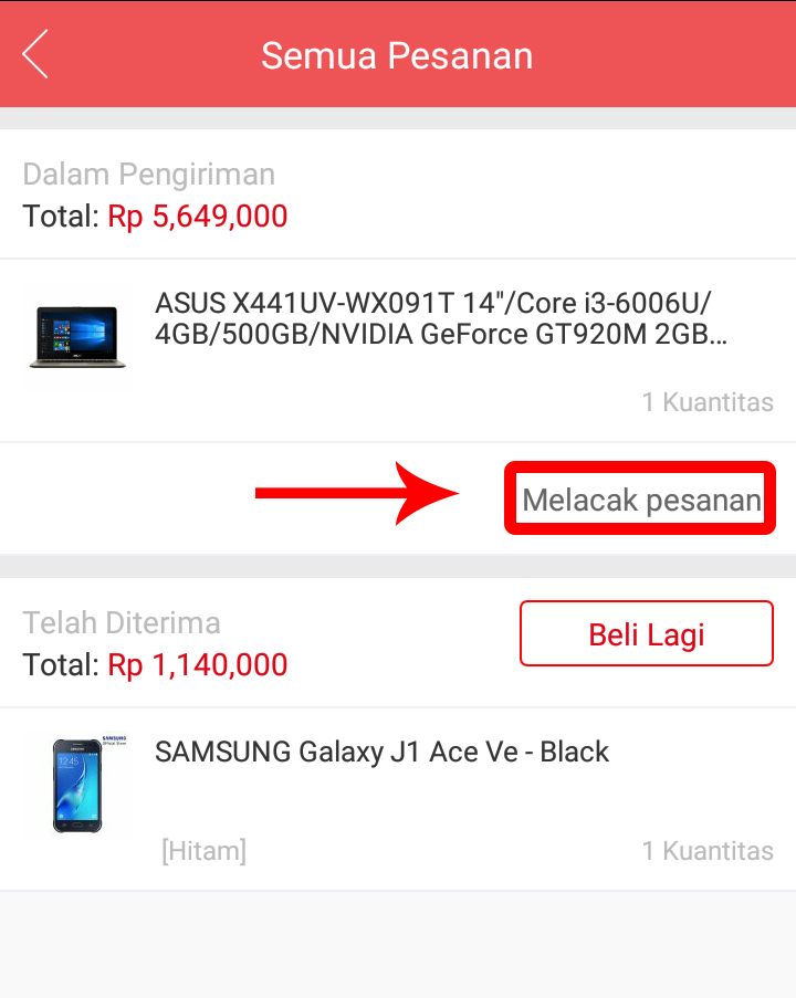 Cara Melacak Barang J Express Melalui Aplikasi Jd Id Espada Blog