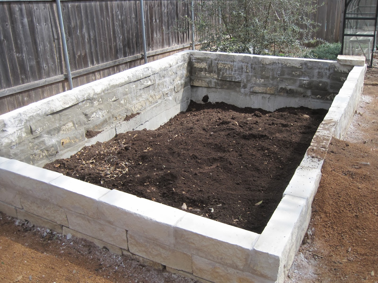 House Remodelling Dirt for the Raised Garden