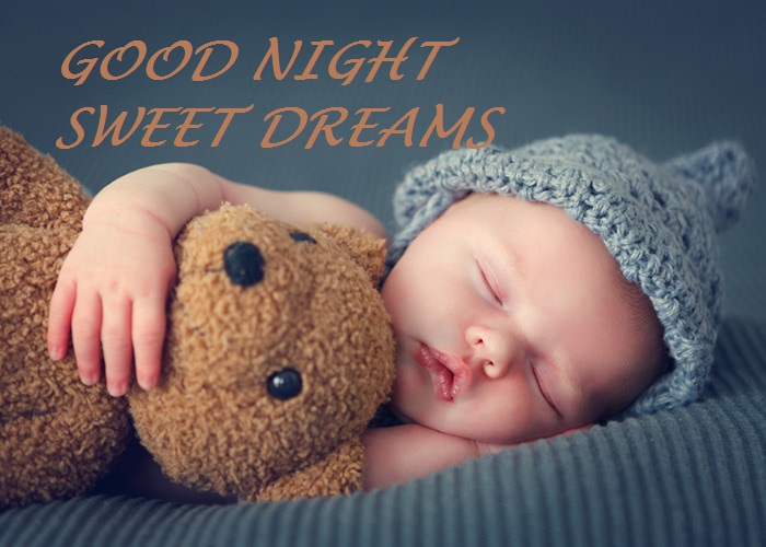 Romantic Good Night Cute Baby Girl Animaltree