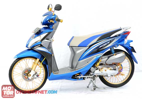 Foto Modifikasi Motor Honda Spacy Terbaru 2015