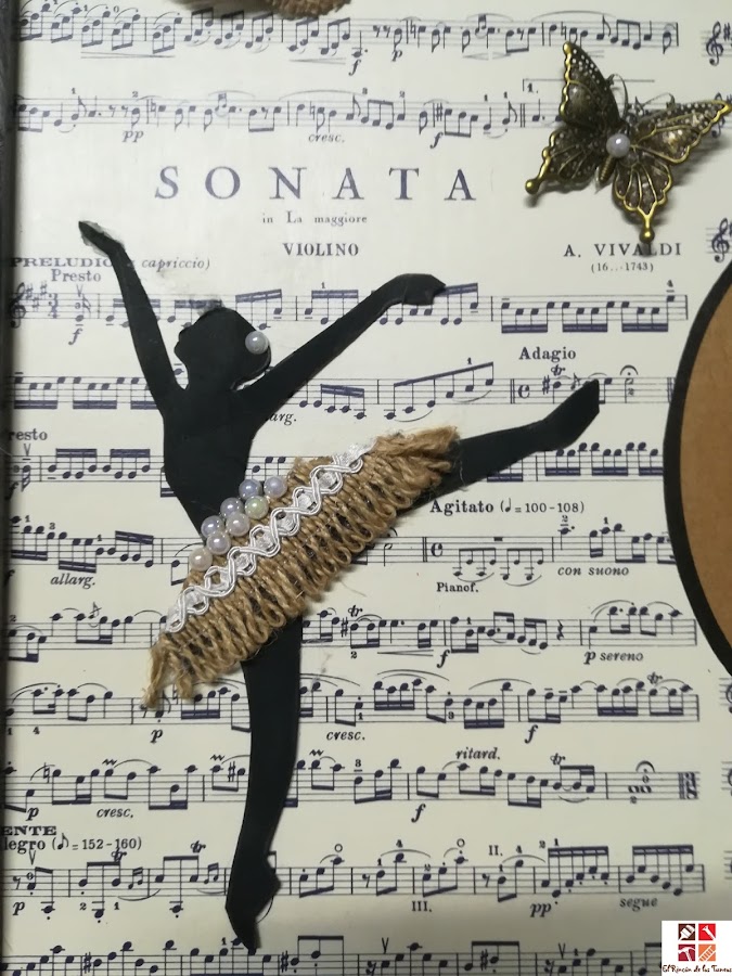 diy cuadro musical