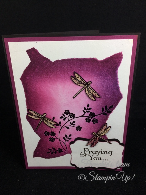 Touches of Texture, Thoughts and Prayers, Stampin'Up!, Frenchie Stamps Team