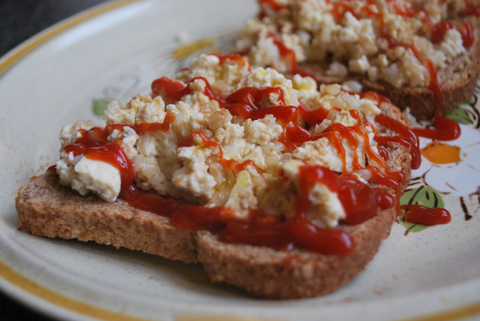 Vegan Crunk Brown Rice + Tofu + Toast