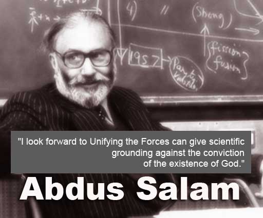 A brief biography of the Muslim physicist Abdus Salam of Pakistan