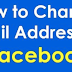 How to Change My Email On Facebook | Update