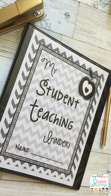 How to THRIVE as a Student Teacher. I Love Tips #2 & #7!! Student Teaching Binder & Survival Kit Resources.