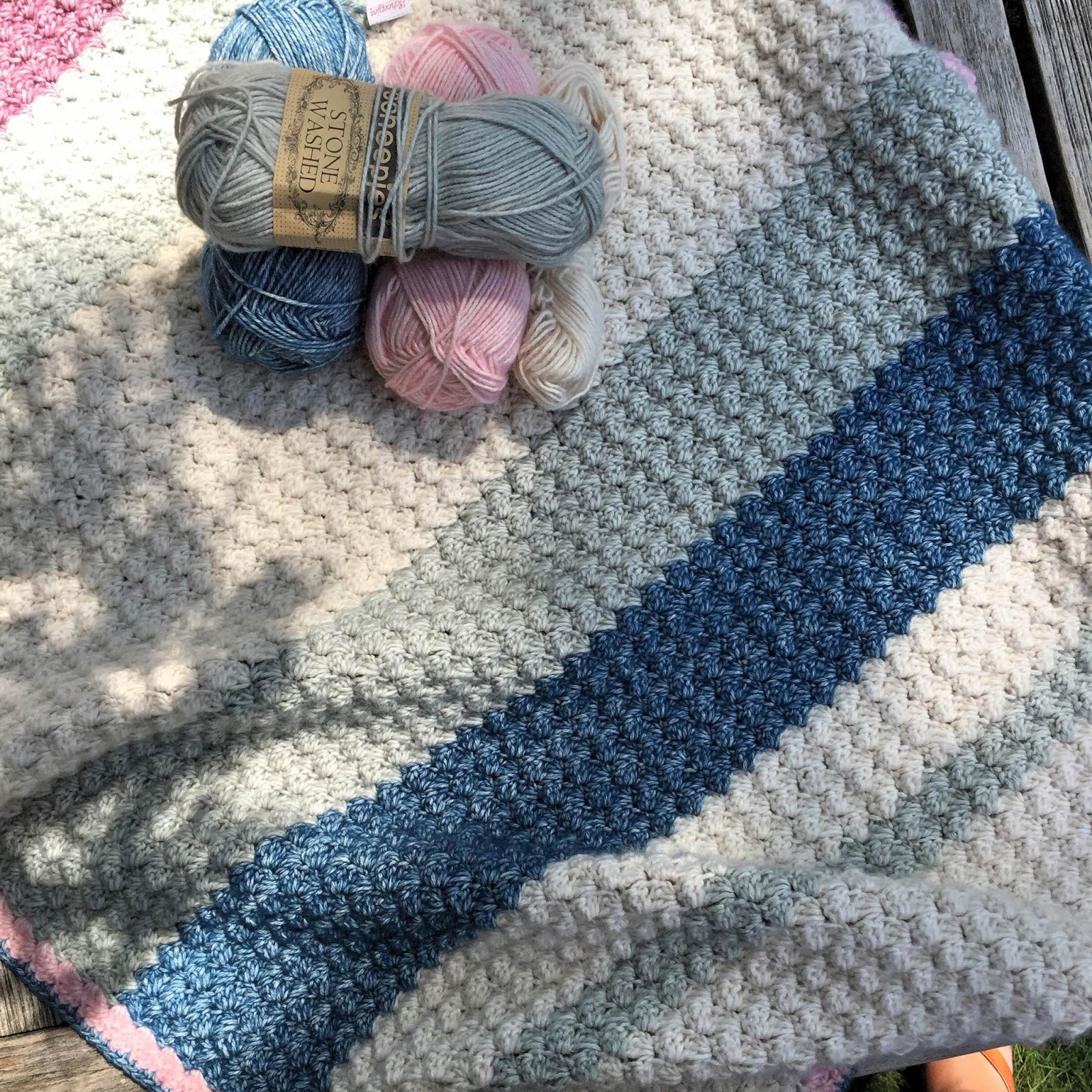 Haak en Pen * GOLFJES STEEK * BLANKET STITCH*