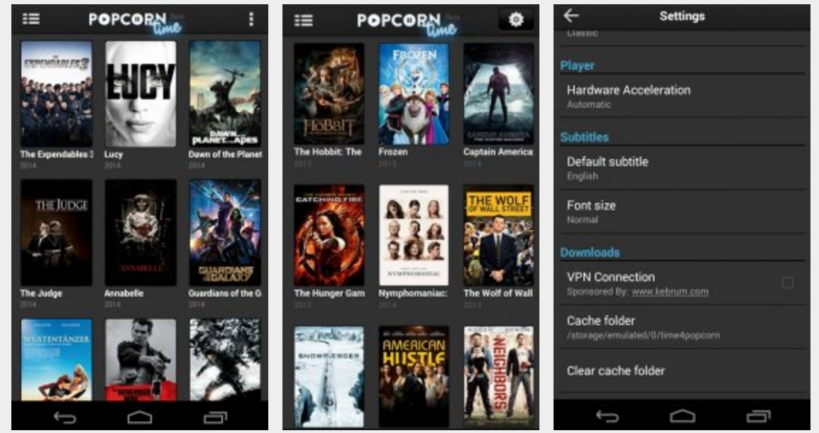 تطبيق POPCORN TIME للاستمتاع بمشاهدة الافلام الاجنبية مترجمة مجّاناً