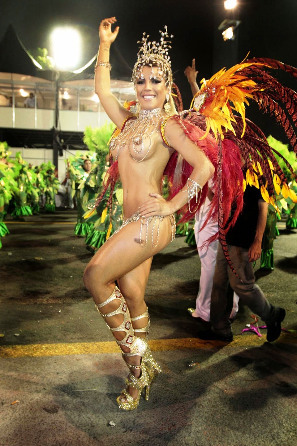Καρναβαλι του ριο (rio carnival). 