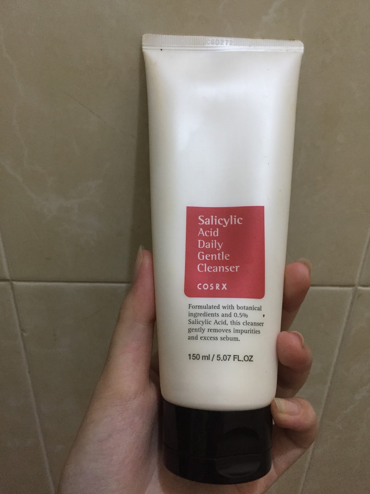 Review COSRX Salicylic Acid Daily Gentle Cleanser H A P P I E S T R E
