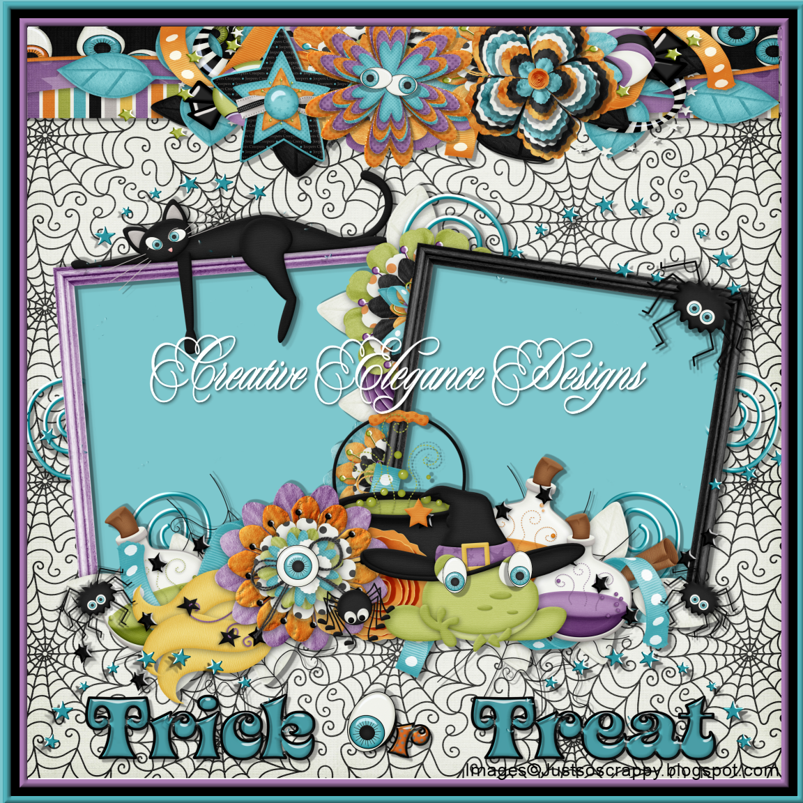 Creative Elegance Designs: &quot;Eyeballs&quot; Halloween Quick Page For You