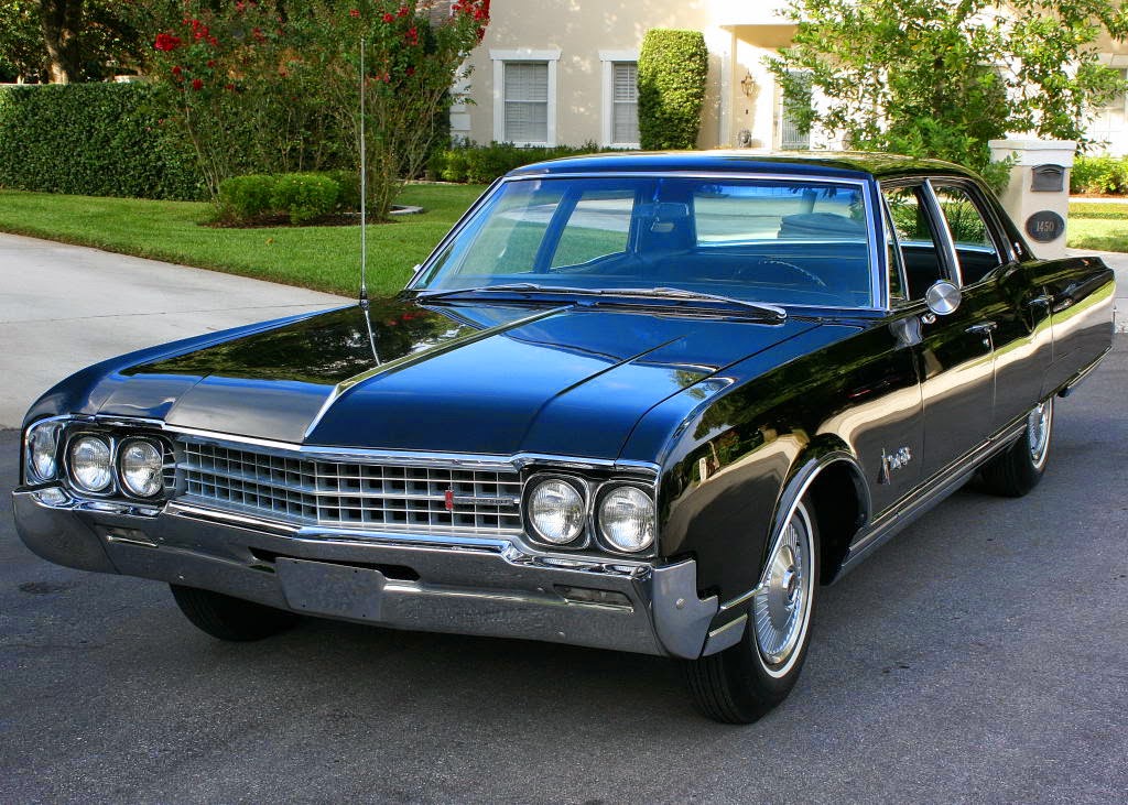 All American Classic Cars: 1966 Oldsmobile Ninety-Eight LS 4-Door Sedan