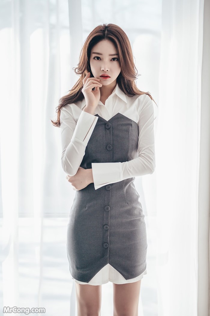 Beautiful Park Jung Yoon in the January 2017 fashion photo shoot (695 photos) photo 24-12