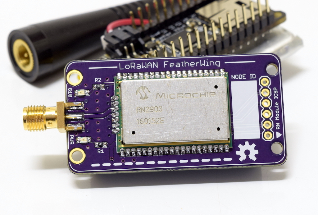 The Sync Channel Blog LoRaWAN FeatherWing for Adafruit Feather