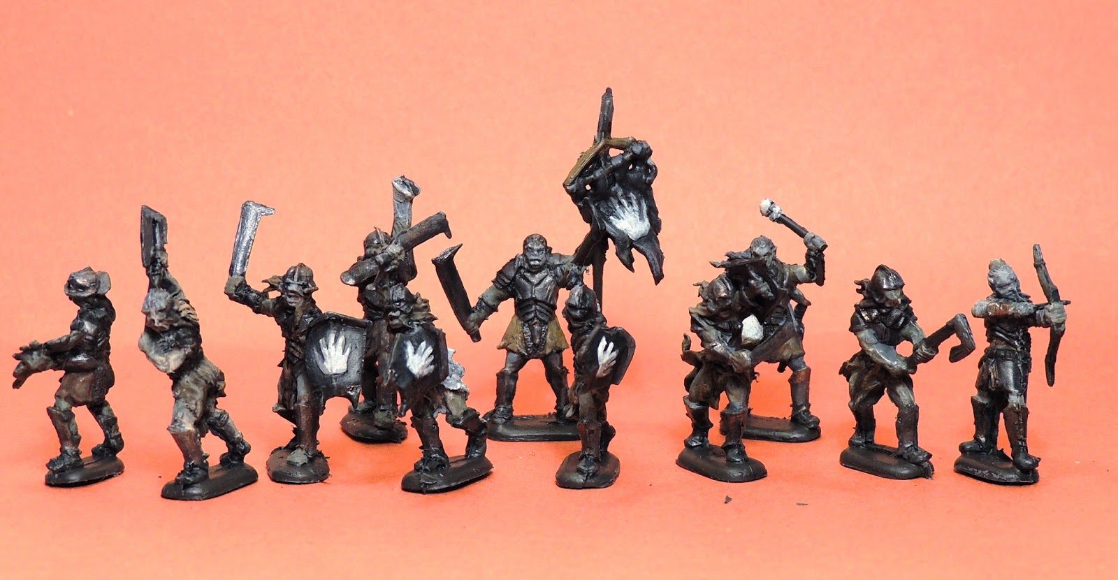 Sam&rsquo;s Minis World: &ldquo;&rsquo;(Dark) ALLIANCE&rdquo; : HALF-ORCS Infantry #72016 (set