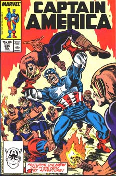 parte 02 capas de Capitao America 1968-1996