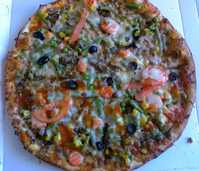 pizza vegetariana