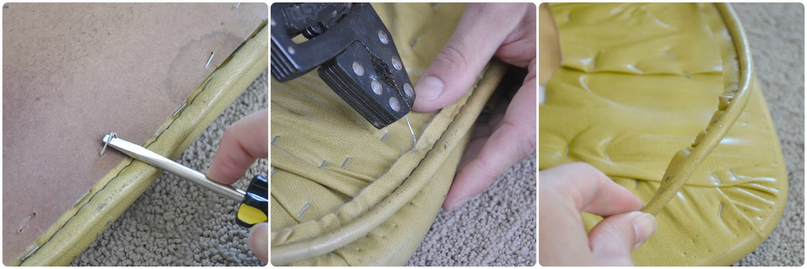 how to reupholster chairs
