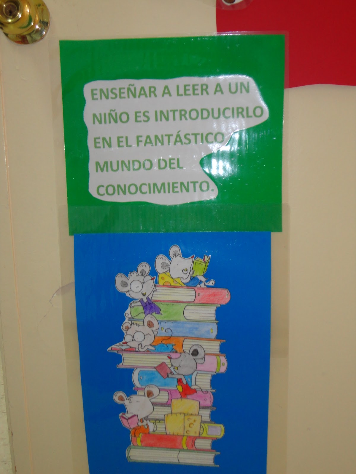 ROCIO OLIVARES. EL AULA DE PT. FRASE DEL MES DE ABRIL.