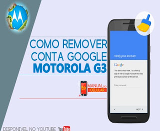 Como remover Conta Google Motorola Moto G3 XT1543, XT1544, X