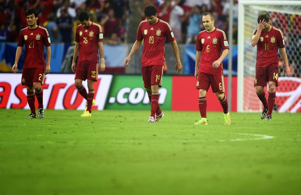 España pierde ante Chile y queda eliminada en la primera fase