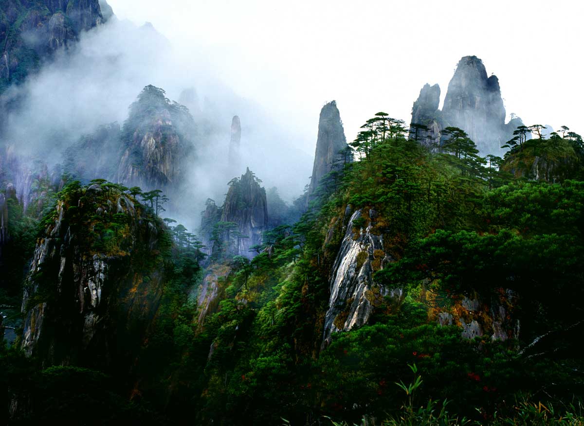 Mount Sanqingshan Granite Peaks And Granite Pillars Traveling Tour Guide