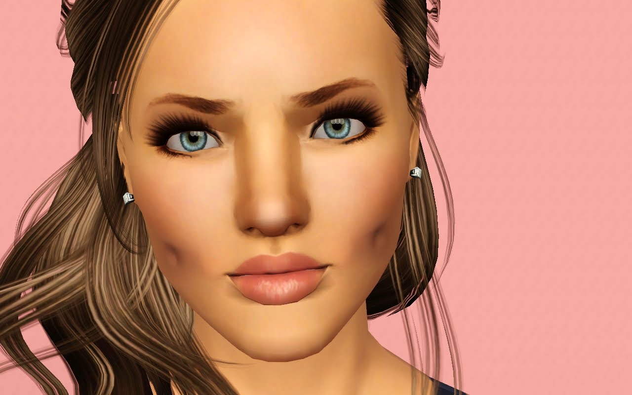 Simulate on her face 6