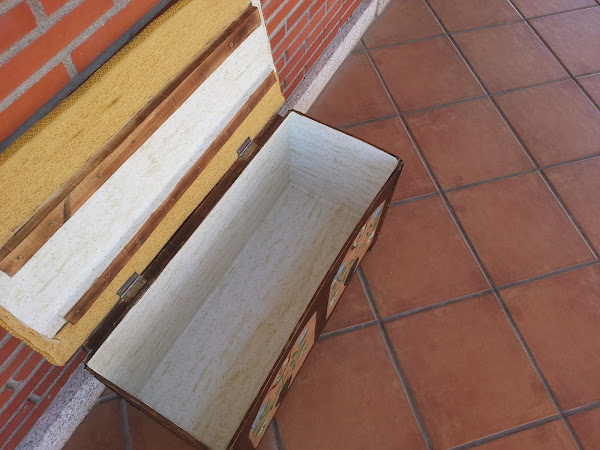 Transformación de una caja de madera en arcón | Bricolaje
