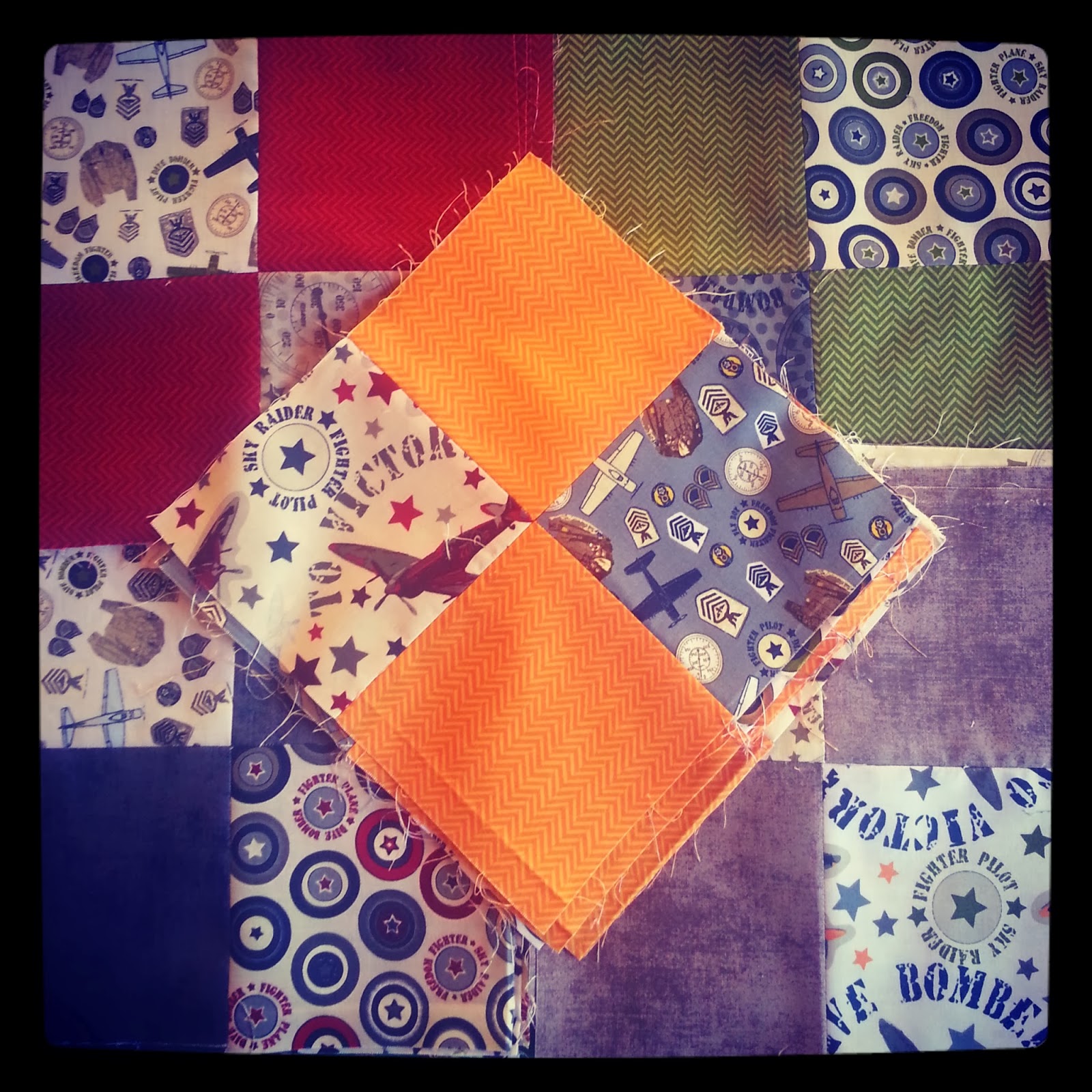 Darvanalee Designs Studio Custom made Quilt for Magenta's Son Quilt 15