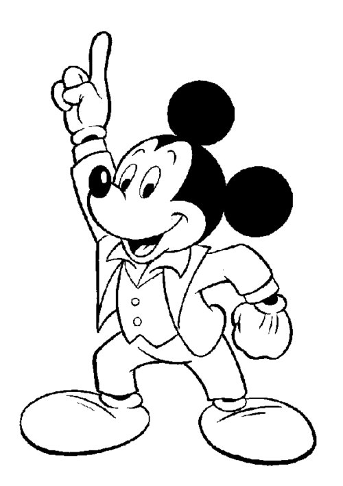 free mickey mouse coloring pages for kids  disney