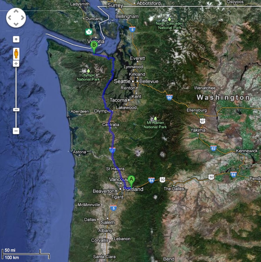 Canada Road Trip Summer 2012 Saturday, September 15, 2012 Troutdale