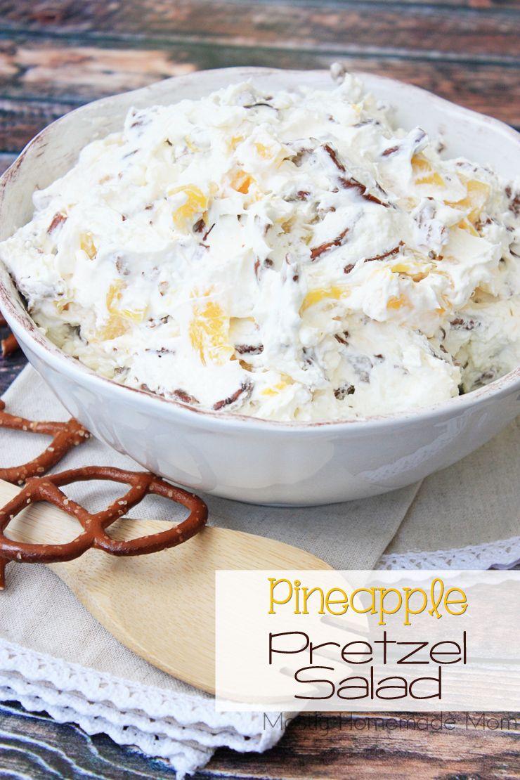 Pineapple Pretzel Salad Mostly Homemade Mom