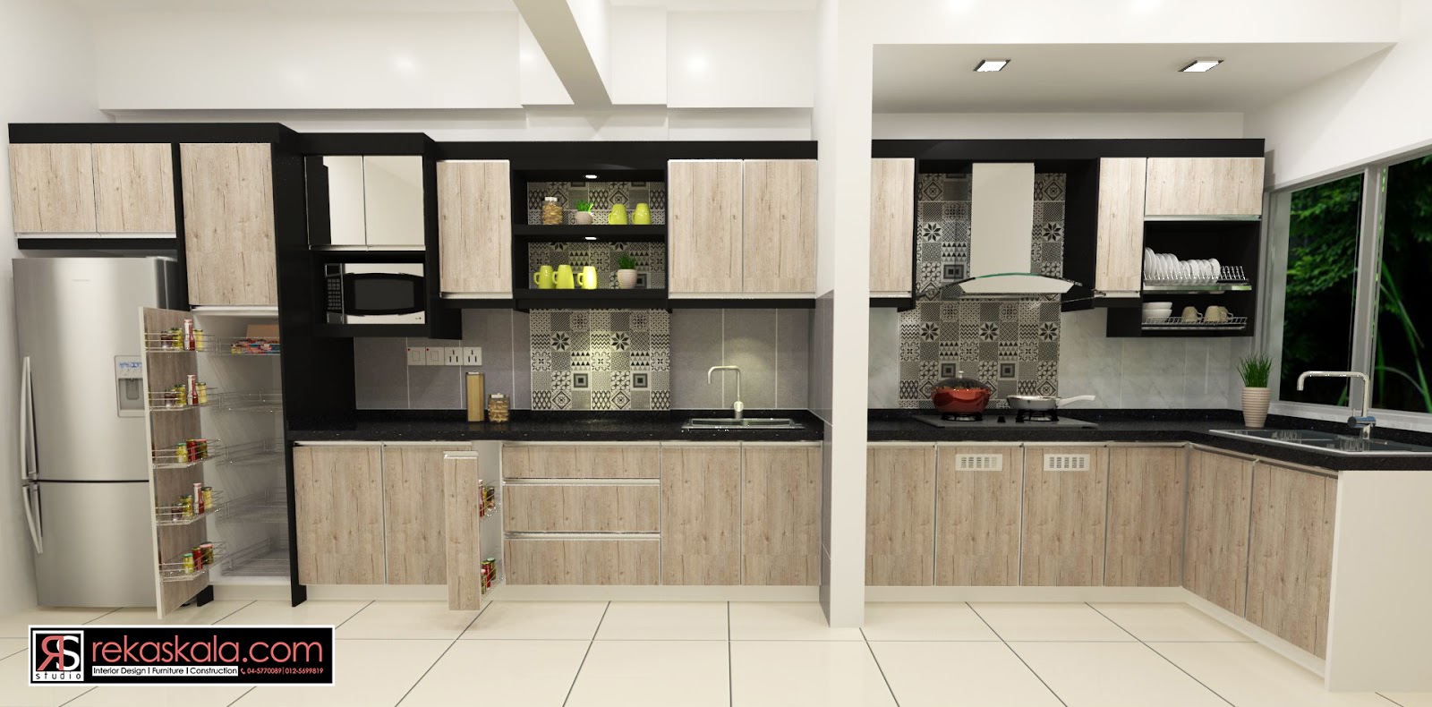 Rekaskala Blog Dapur Apartment 15 Design Dapur