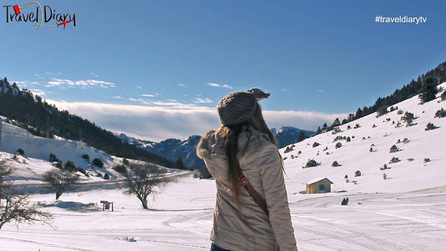 Βόλτα στο χιονισμένο Μαίναλο! (βίντεο)
